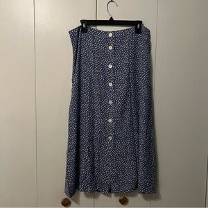 Blue Polka Dot GAP Skirt